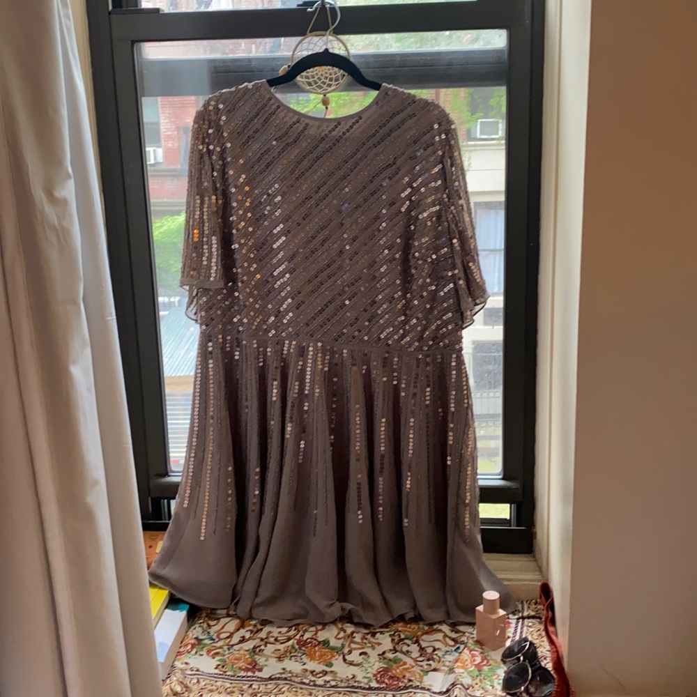 ASOS Curve sequin dress, never worn with tags